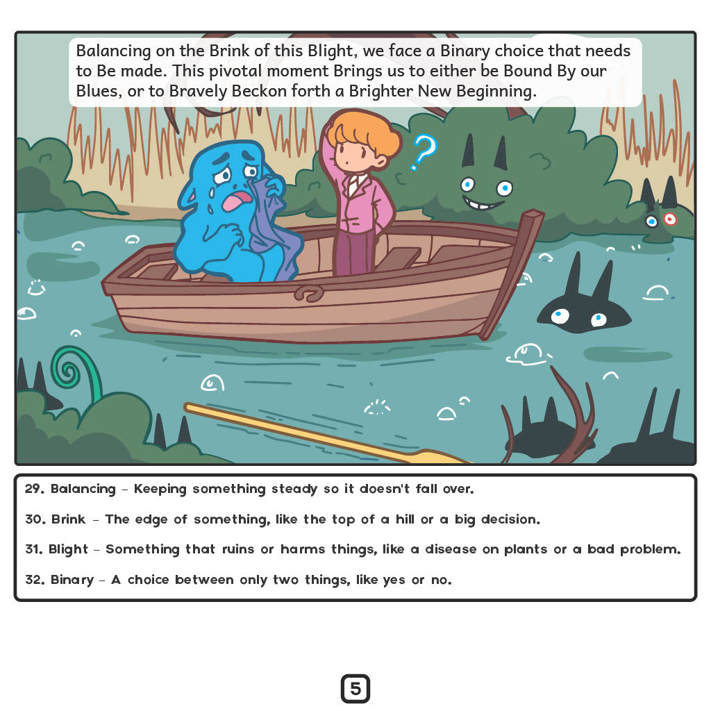 "Boo-Hoo Bob Becomes Bold" Book