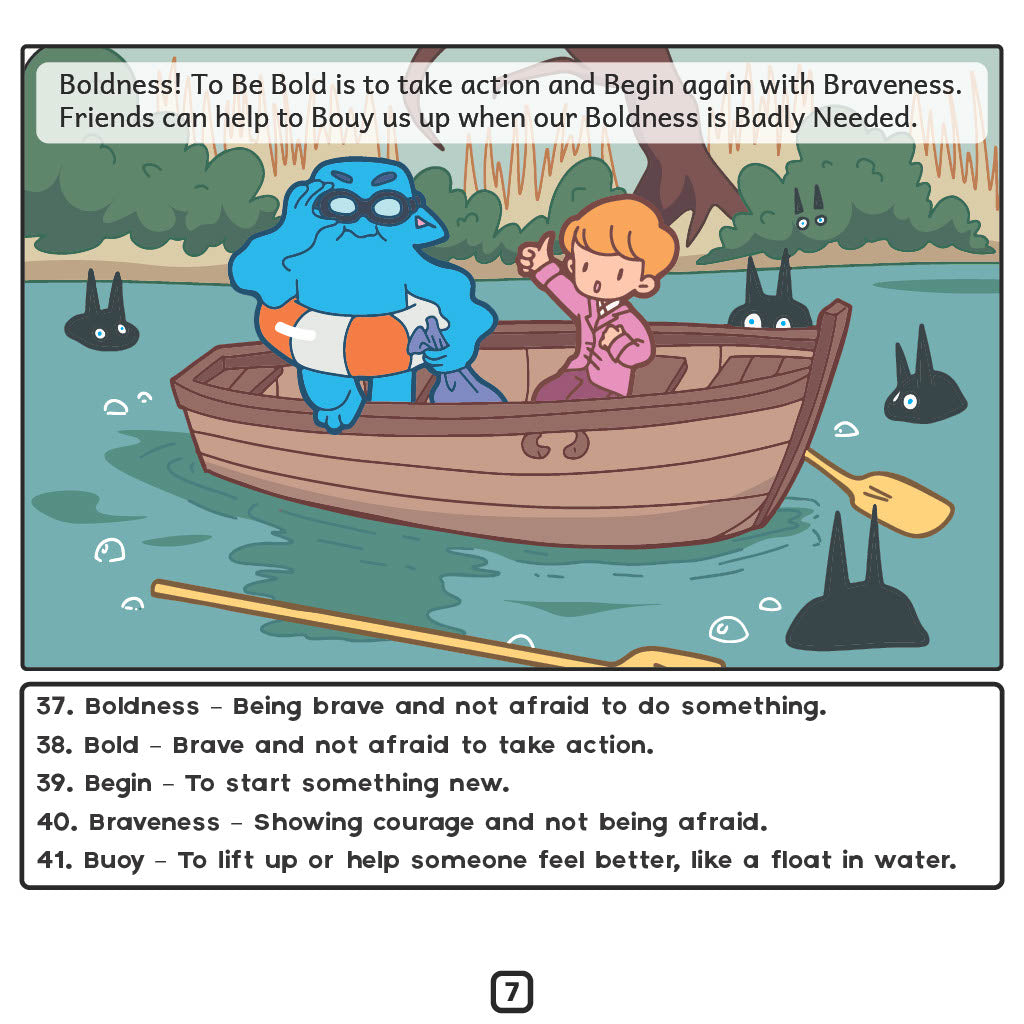 "Boo-Hoo Bob Becomes Bold" Book