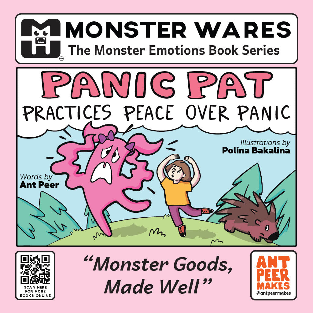 "Panic Pat Practices Peace Over Panic" Book