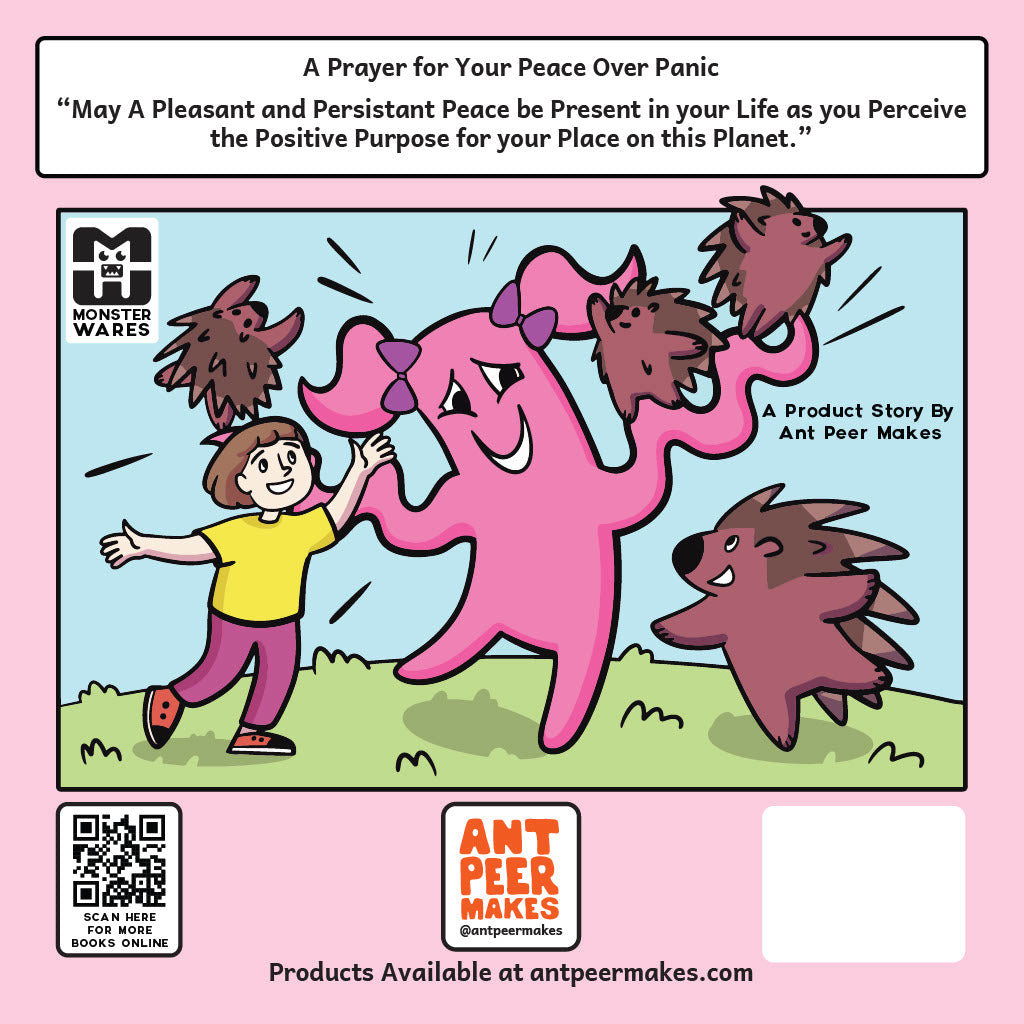"Panic Pat Practices Peace Over Panic" Book