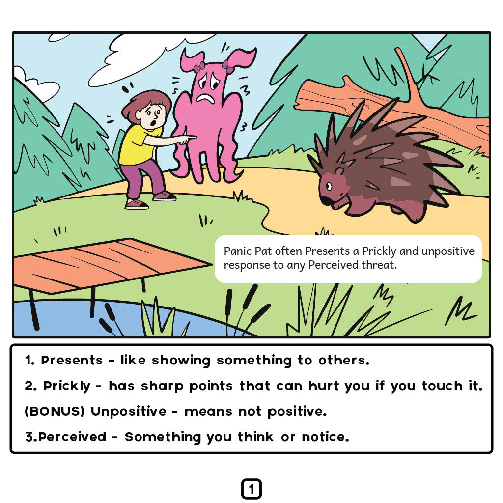 "Panic Pat Practices Peace Over Panic" Book