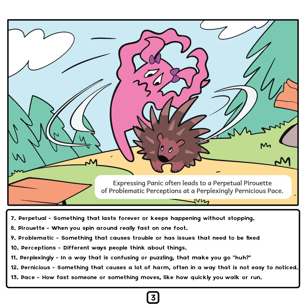 "Panic Pat Practices Peace Over Panic" Book
