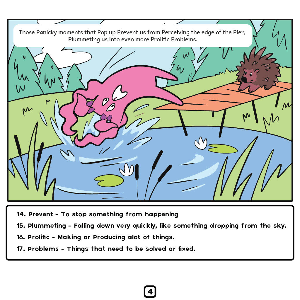 "Panic Pat Practices Peace Over Panic" Book