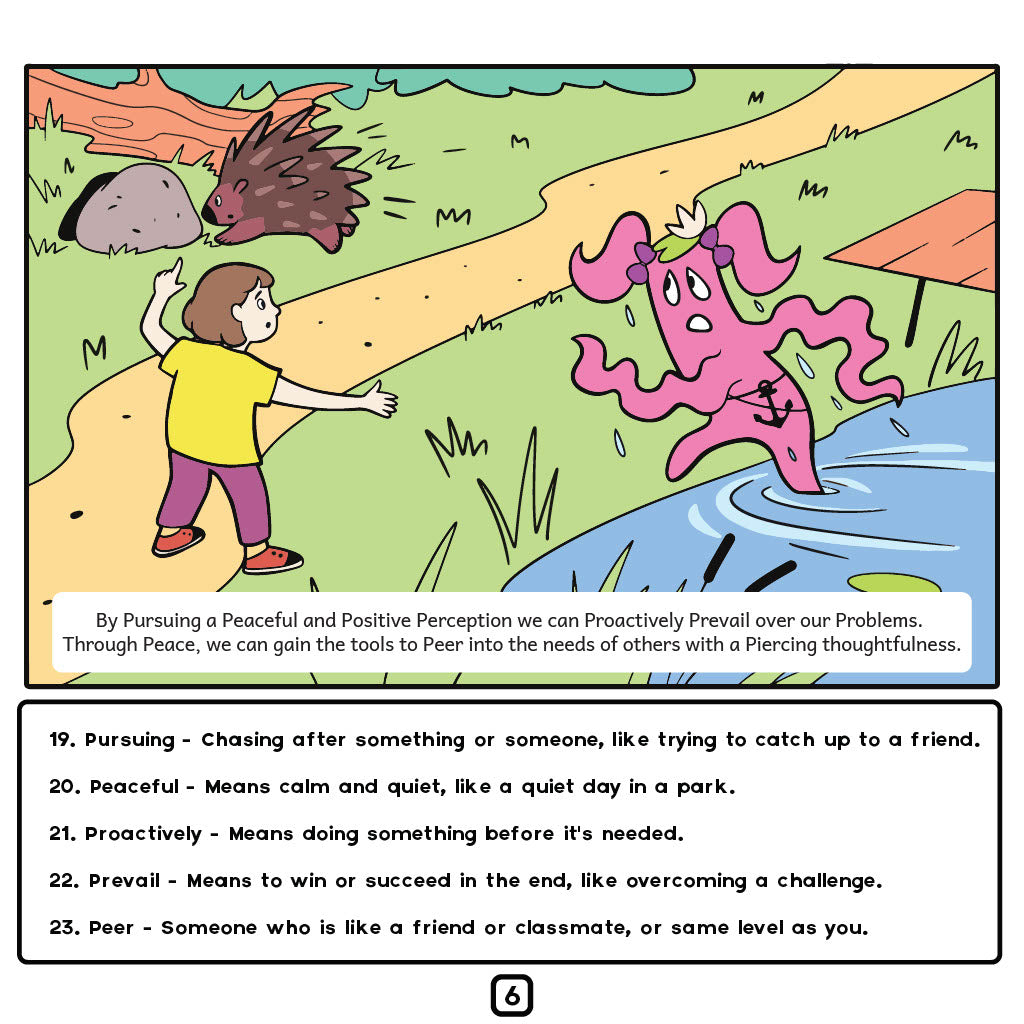 "Panic Pat Practices Peace Over Panic" Book