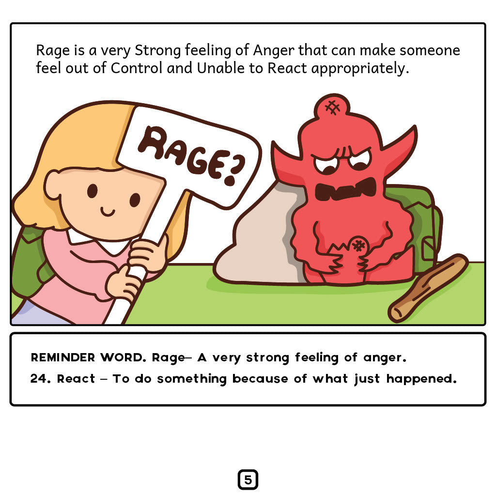 "Rob Rage Learns Restraint" Book