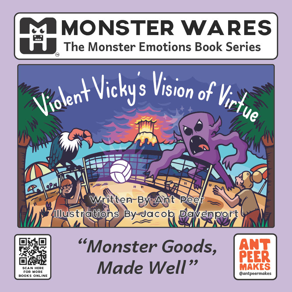 "Violent Vicky's Vision of Virtue" Book