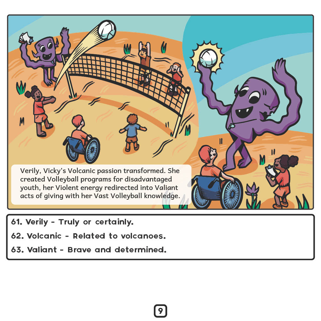 "Violent Vicky's Vision of Virtue" Book