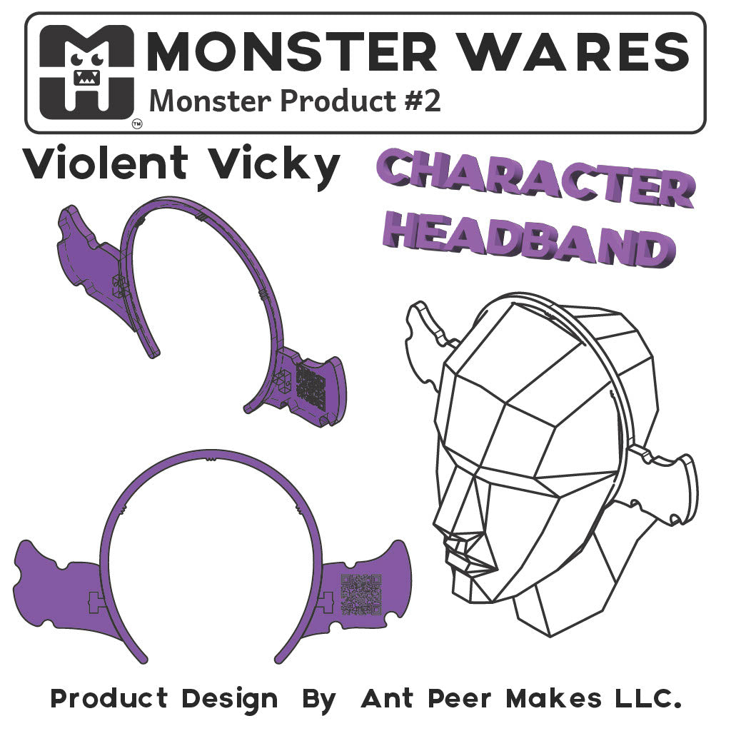 "Violent Vicky's Vision of Virtue" Book