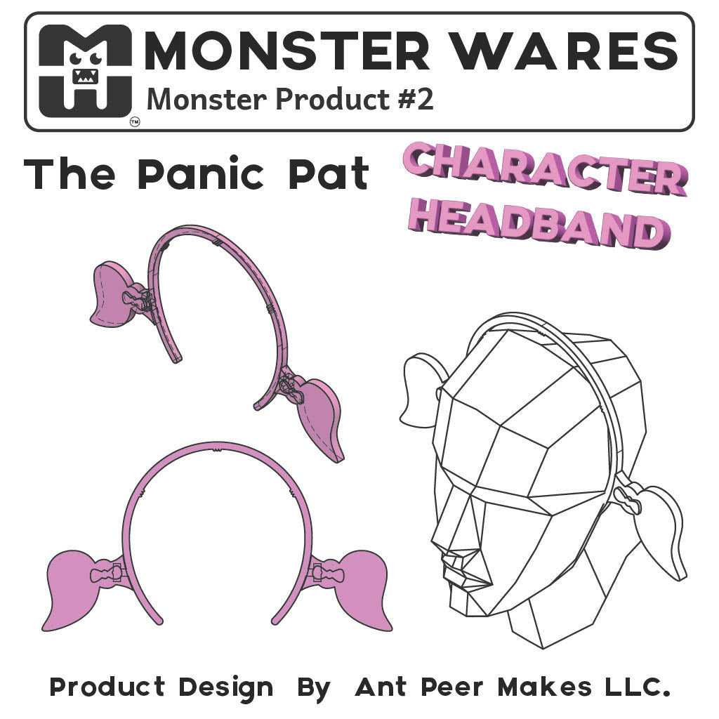 "Panic Pat Practices Peace Over Panic" Book