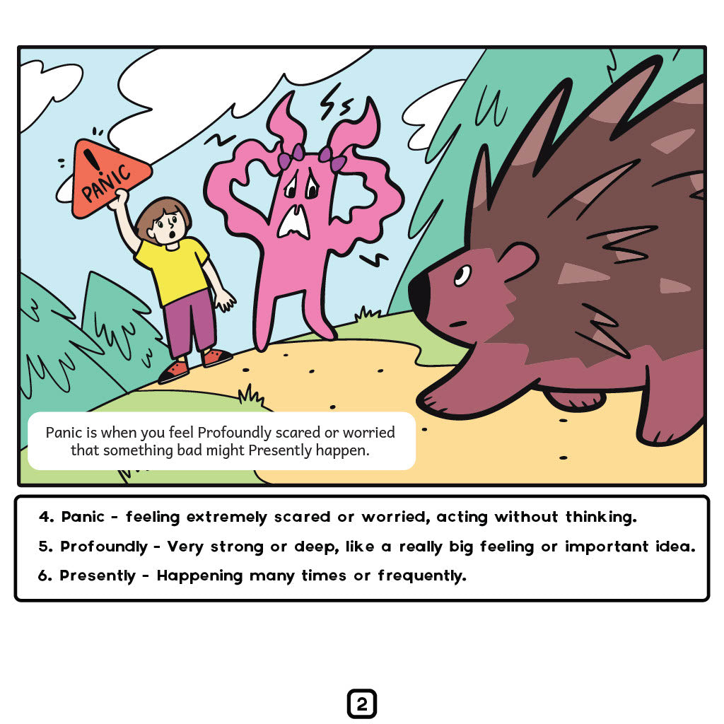 "Panic Pat Practices Peace Over Panic" Book