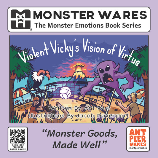 "Violent Vicky's Vision of Virtue" Book