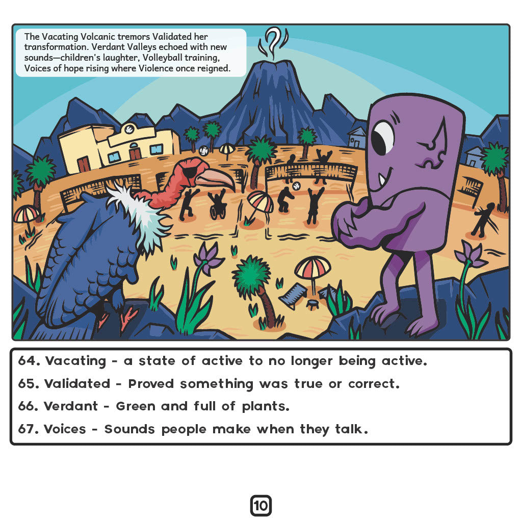 "Violent Vicky's Vision of Virtue" Book