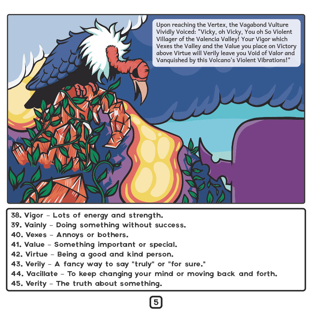 "Violent Vicky's Vision of Virtue" Book