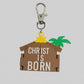 Christmas Nativity Keychain Locket