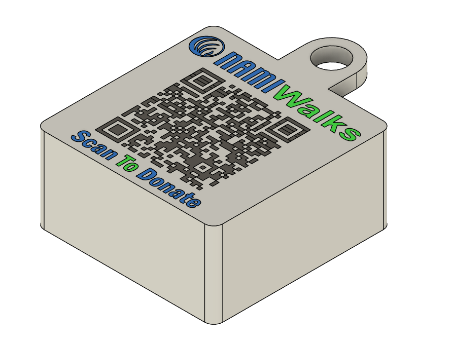 $5 Download 3D Print File Fidget Clicker Toy STL File for NAMI Walks NYC 2026 Donation