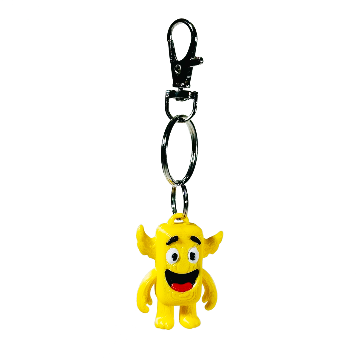 Yucky Yellow Yarvin Character Keychain 3D Model